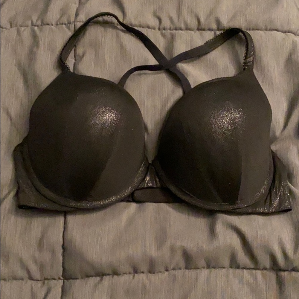 Black sparkly 34DD Victoria’s Secret bra